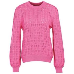 Barbour Vibrant Pink Knit Sweater